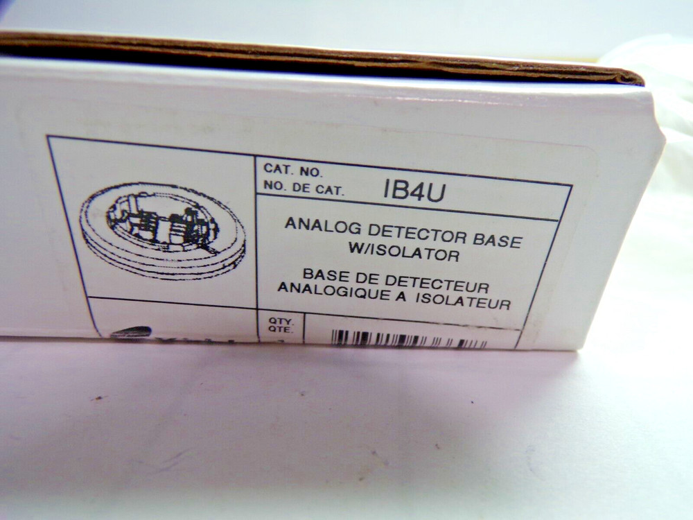 NEW KIDDE ANALOG DETECTOR BASE WITH ISOLATOR IB4U