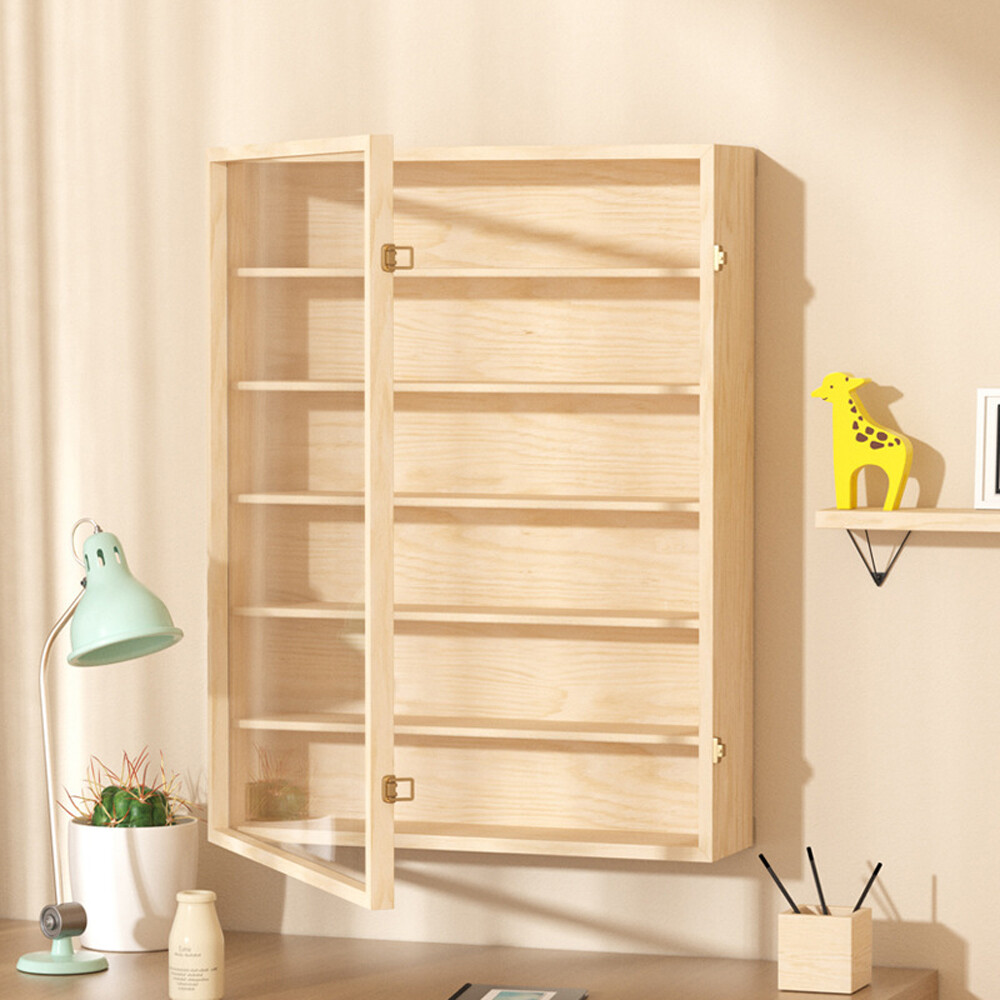 HOT 1/64 Scale Model Car Display Case Wall-Mounted Diecast Display Case Storage