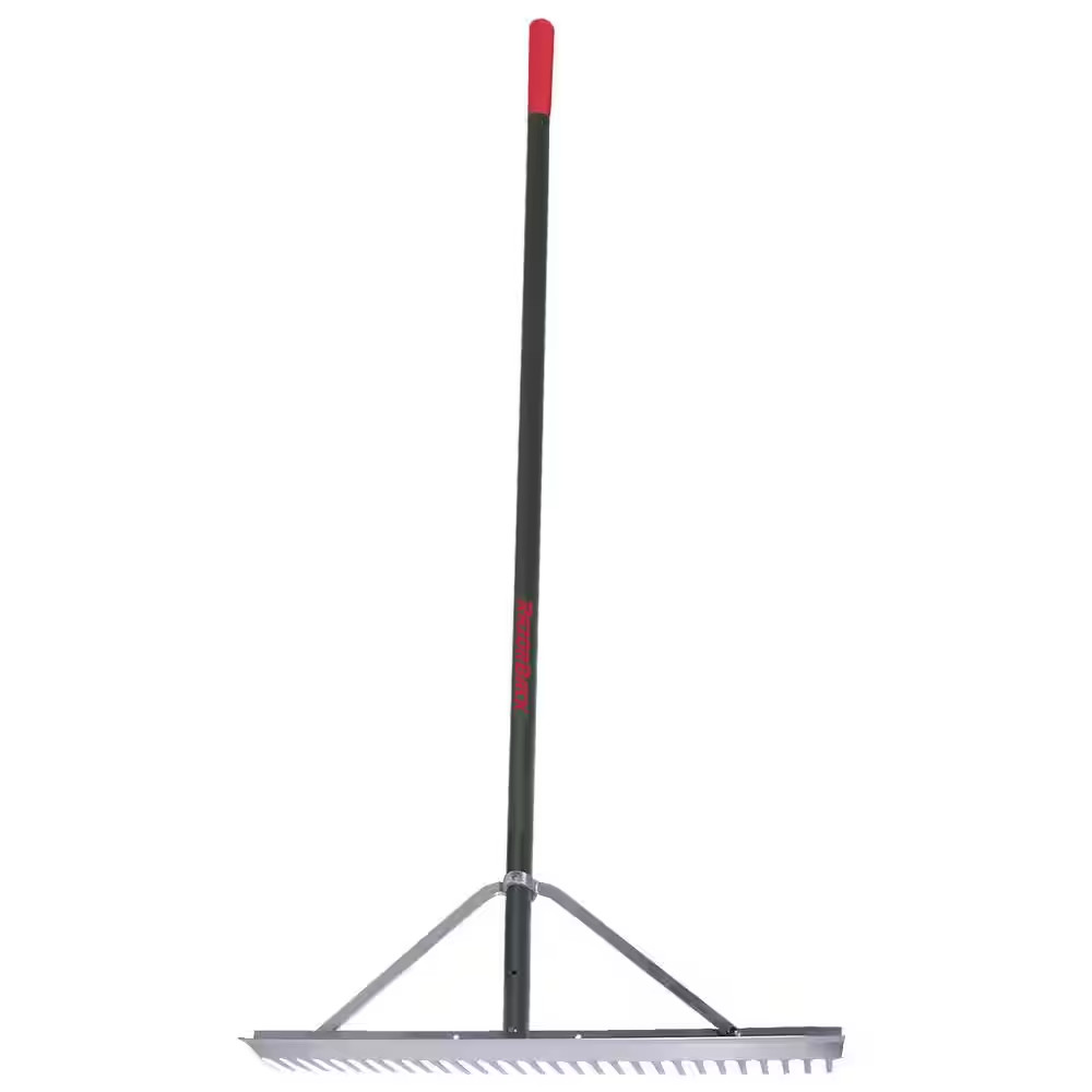 30 In. Aluminum Landscape Rake