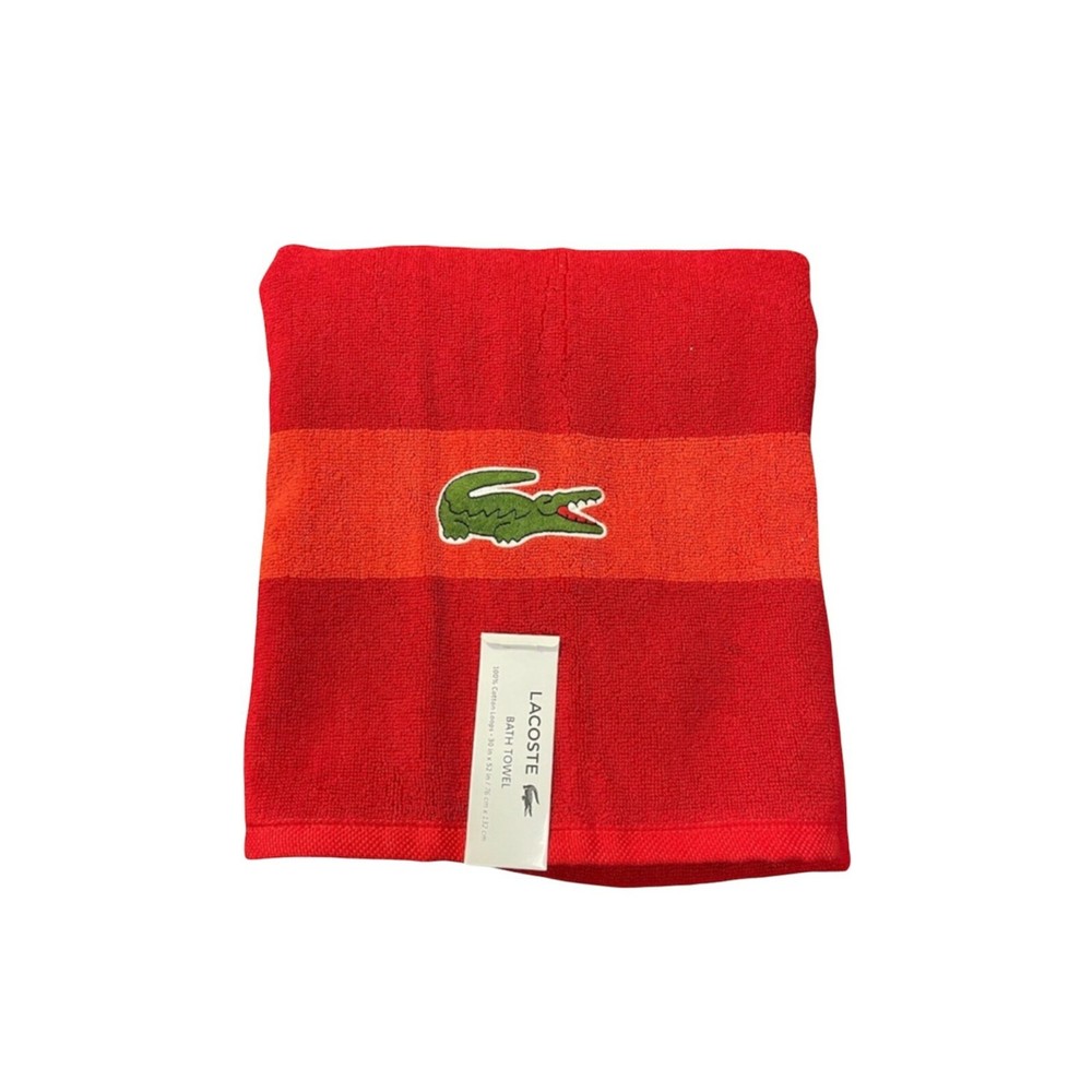 Lacoste 1PC Bath Towel, 30x52
