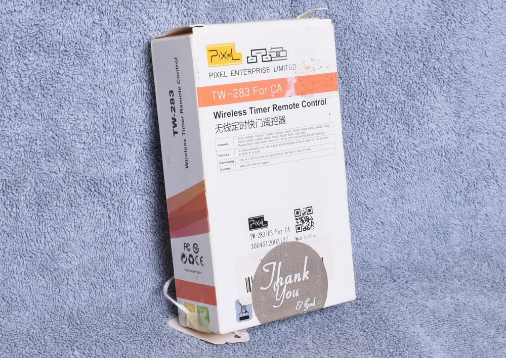 Pixel TW-283 Wireless Timer Remote Control Shutter Release For Canon