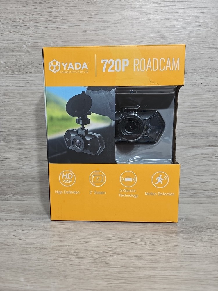 YADA 720P Roadcam. 2" Screen, G-Sensor Technology, Motion Detection