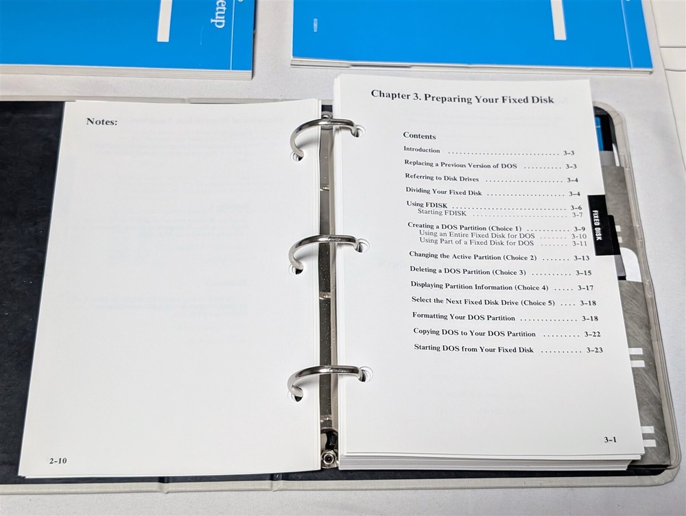IBM Disk Operating System Version 3.10 1985: Vintage Software