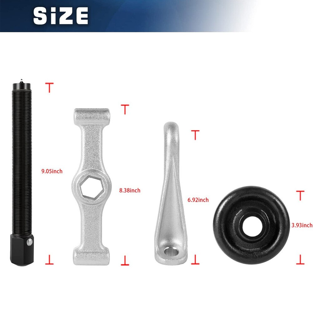 Universal 7394 Hub Puller Brake Drum Puller Wheel Hub Removal Tool (Large Size)