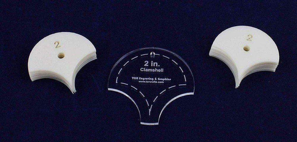 Mylar 2" Clamshell 51 Piece Set