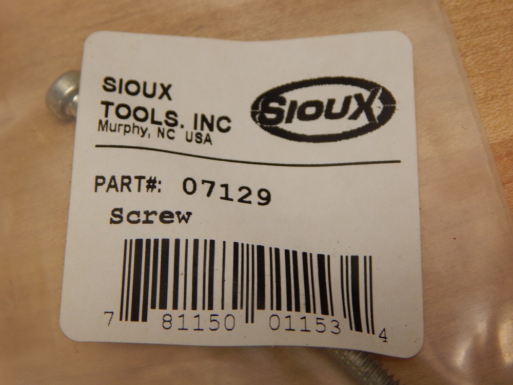 Sioux Tools 07129 Screw 10-24 X 3-3/4" Philips Head Replacement Part