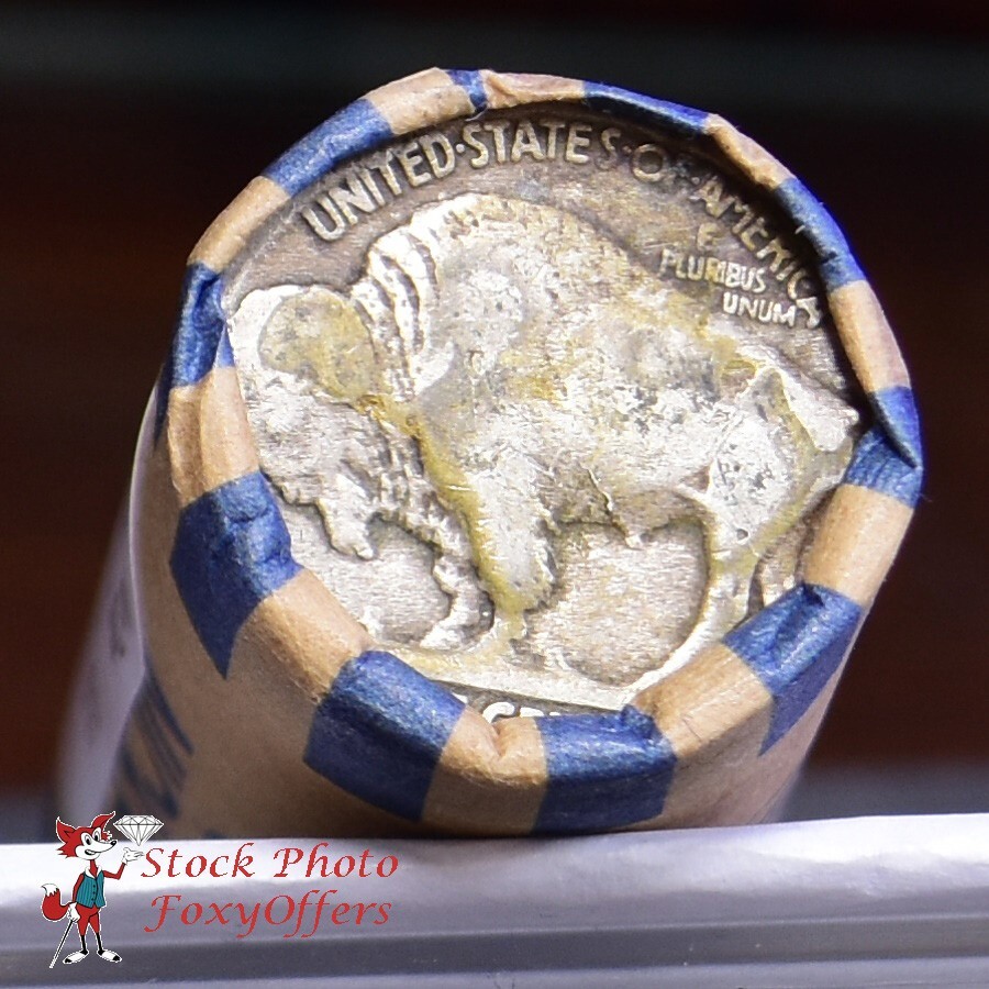 Buffalo Nickel Roll (40 Coins, $2 Face) - No Dates