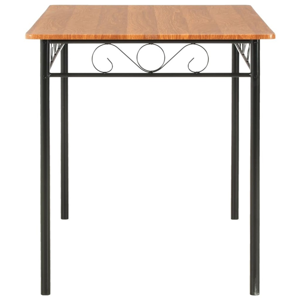 Dining Table Kitchen Breakfast Table Dining Room Dinner Table Brown MDF vidaXL