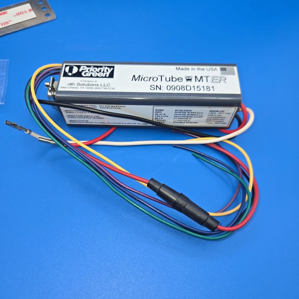 PRIORITY GREEN Pre Emption Preemption MICROTUBE NEW.