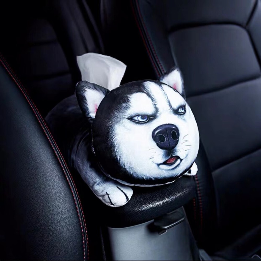 Tissue Box Car New Armrest Box High Quality Universal Creative Cartoon Interior