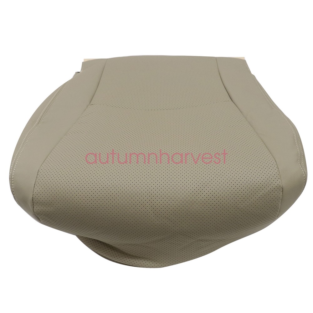 For 2004-2013 Toyota Highlander Front Bottom&Top Replacement Cover Leather Tan