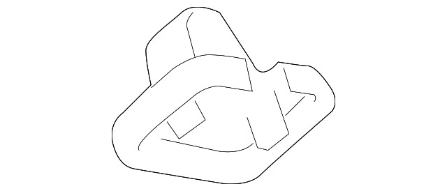 Genuine Ford Sun-Visor Retainer Bracket BC3Z-2504082-AA