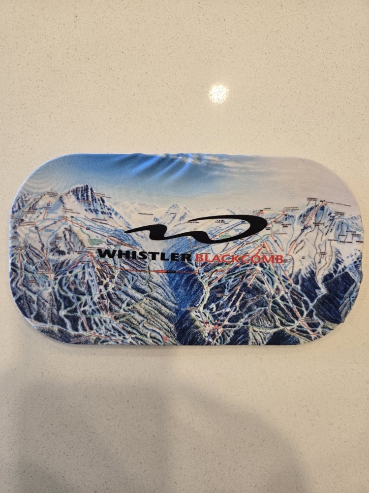 Whistler Blackcomb Gogglesoc Microfiber Ski Trail Map Goggle Protector Cover