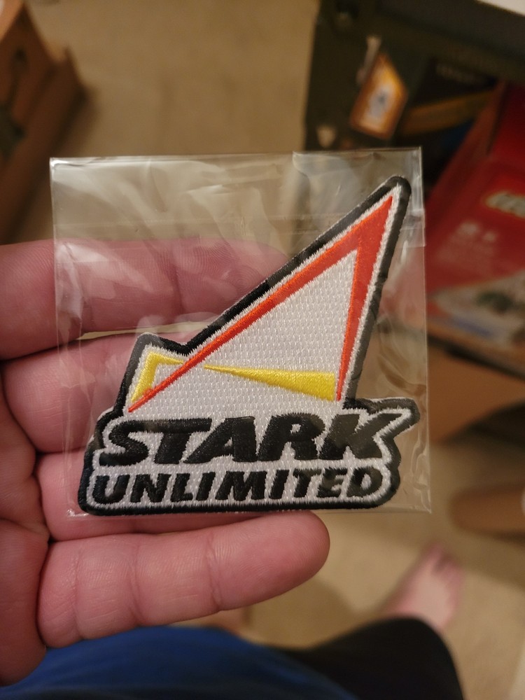 Marvel Collectors Corps Stark Unlimited Company Logo Patch Marvel Comics MCU
