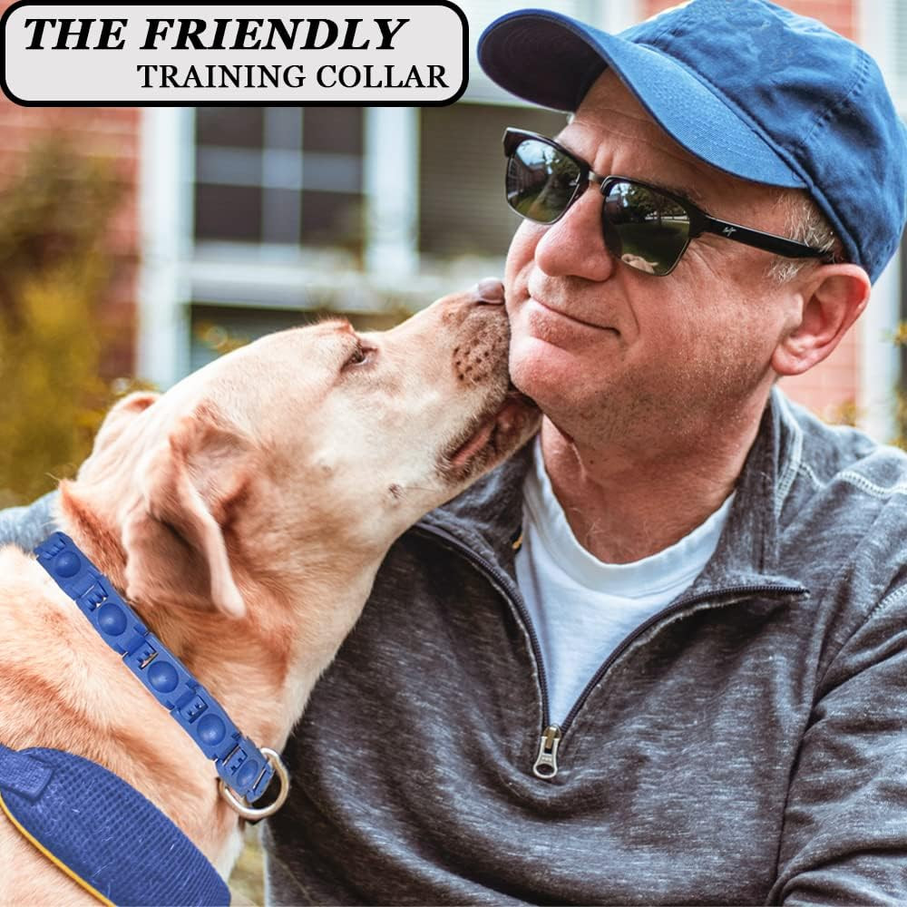 【Upgrade】 Adjustable Dog Training Collar with 4 Extra Links for Medium, Large an