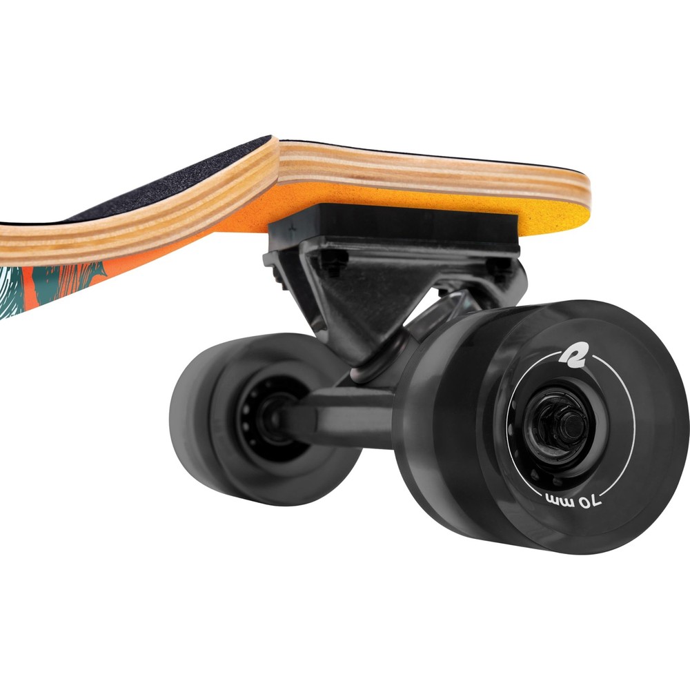 Retrospec Tidal Drop Down Longboard - 41" Extra Wide Stable Deck, 9-Ply Canad...