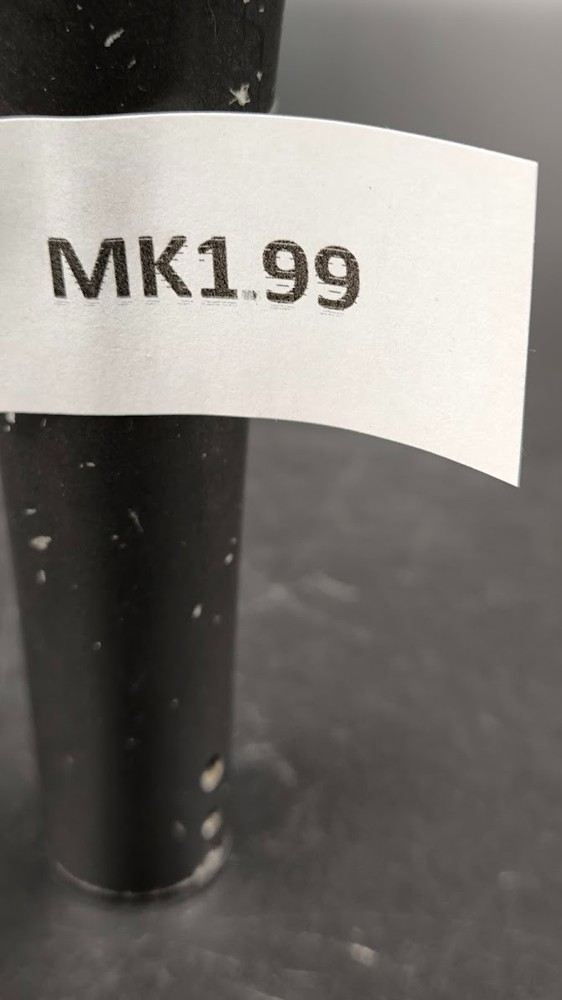 PRO-DJ PDM-3 Dynamic Microphone Used Working Black