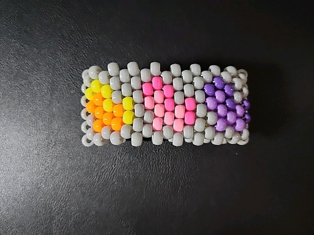 MLP Kandi Multi-stitch cuff Bracelet