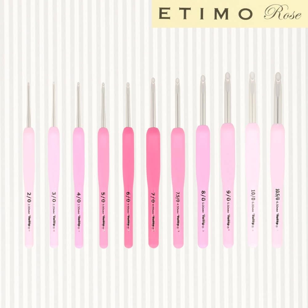 Etimo Rose Crochet Hook - Size 7/4mm