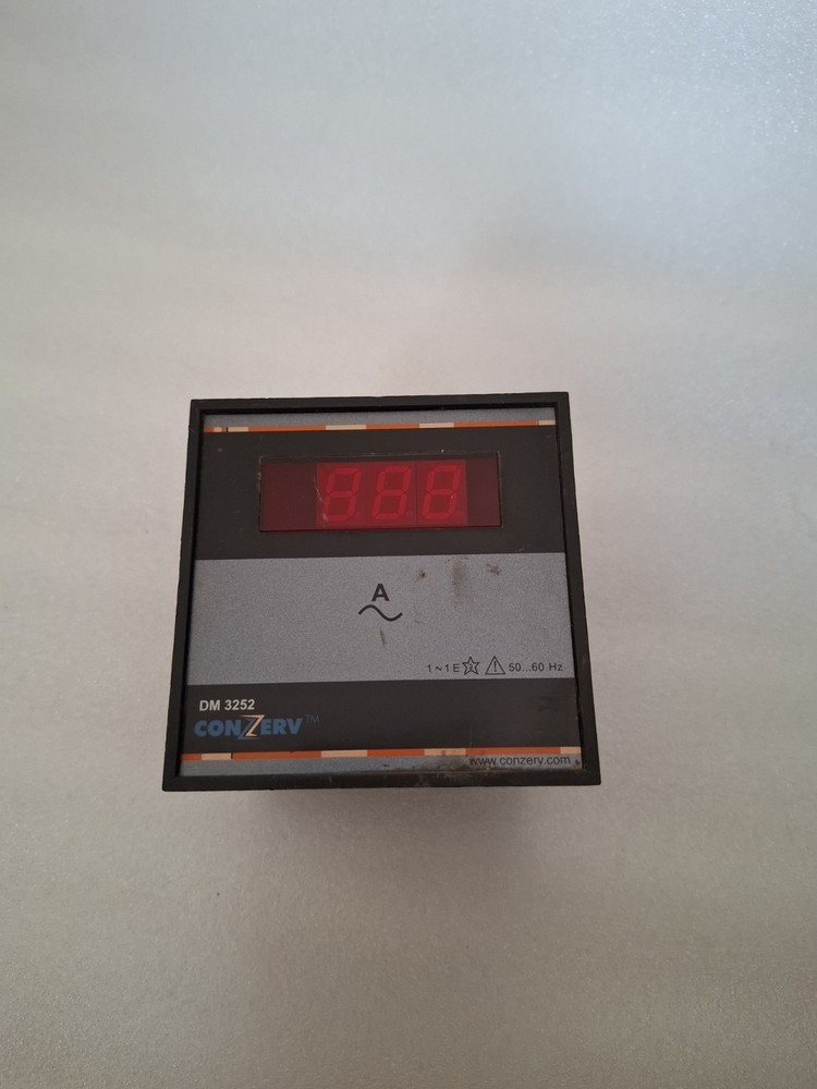 CONZERV DM3252 DIGITAL PANEL METER TESTED OK
