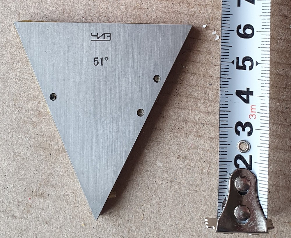 1 pcs PRECISION ANGLE GAUGE BLOCK 51°