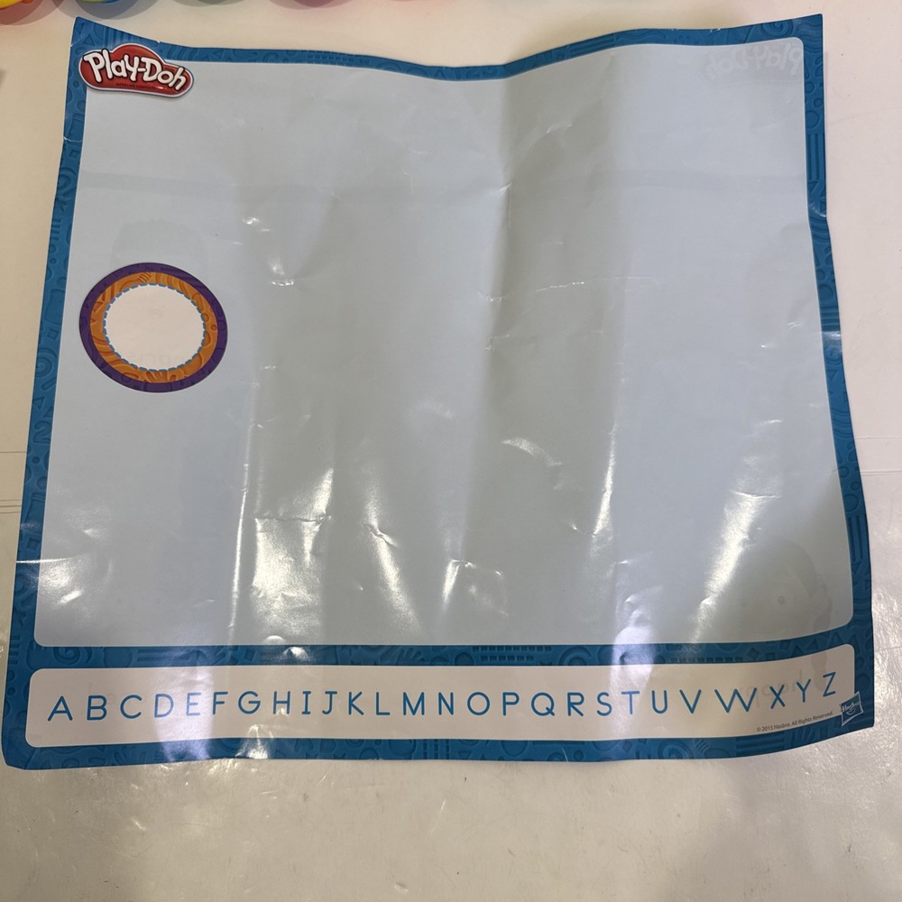 Play-Doh Shape & Learn Letters & Language COMPLETE Set•Alphabet Stamps, Pre-K