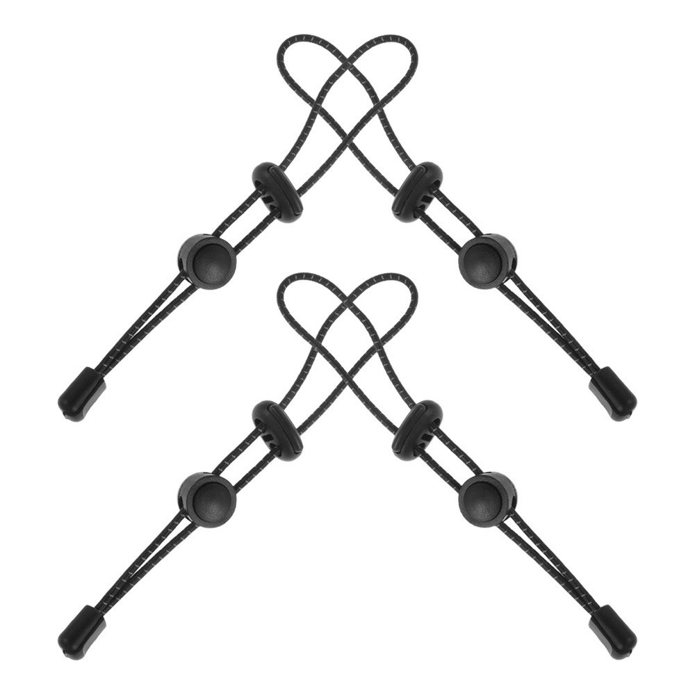 4 Pcs Backpack Walking Stick Fixing Elastic Rope Hanger Attachment