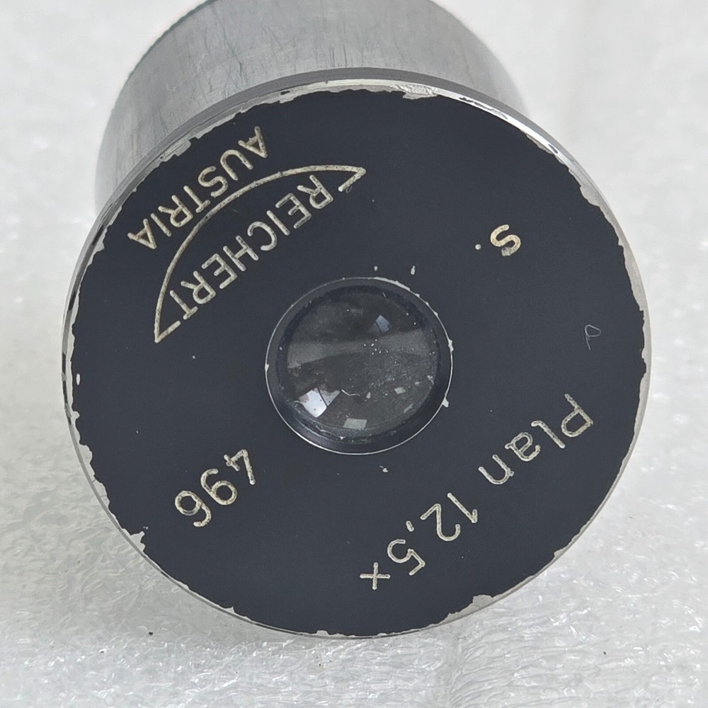 MICROSCOPE PART EYEPIECE REICHERT AUSTRIA PLAN 12.5X