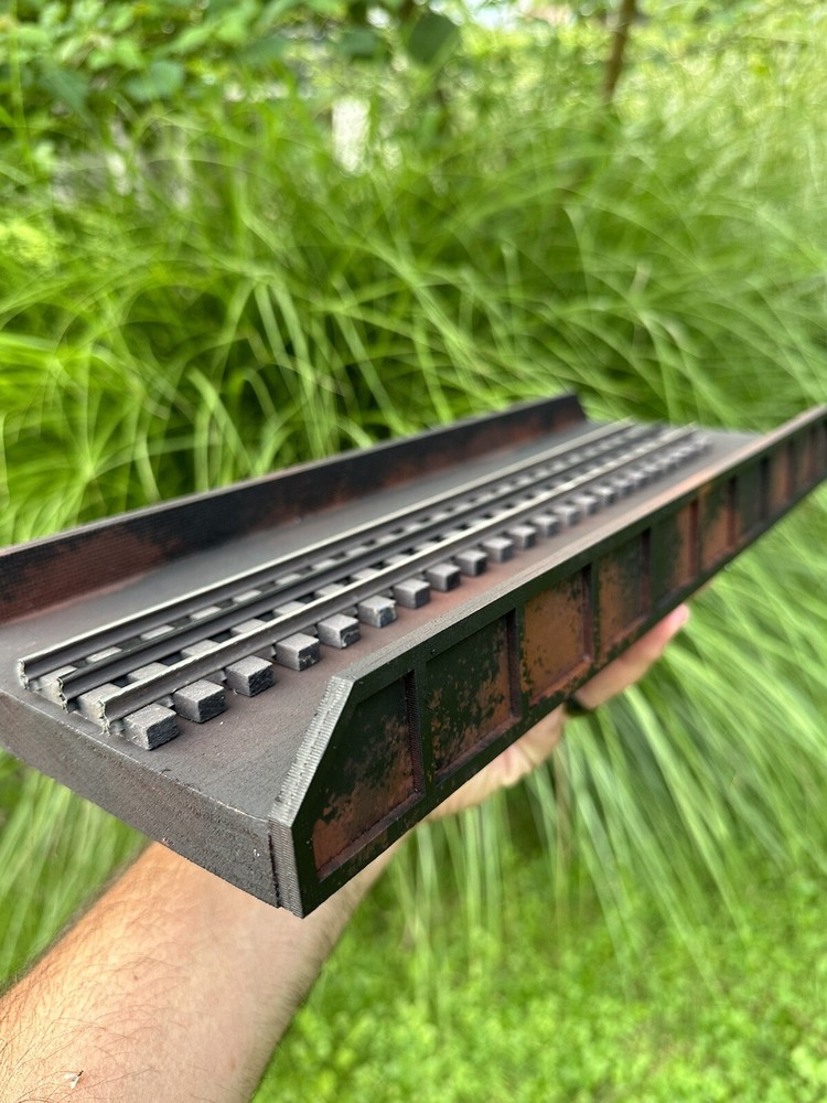 O Scale Girder Bridge Sides KIT - 15.75”- PTF DESIGNS