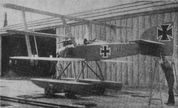 Tomasco Model Airplane Plans (FF): SABLATNIG 19" Scale Floatplane Rubber Pw'ed