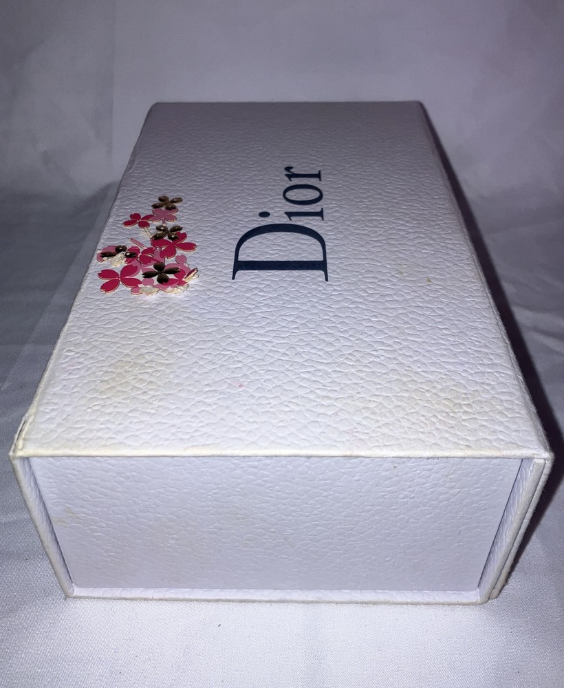 Dior Gift Empty Box Decorative Storage Organizer 8.25”x 5”x 2.75”.