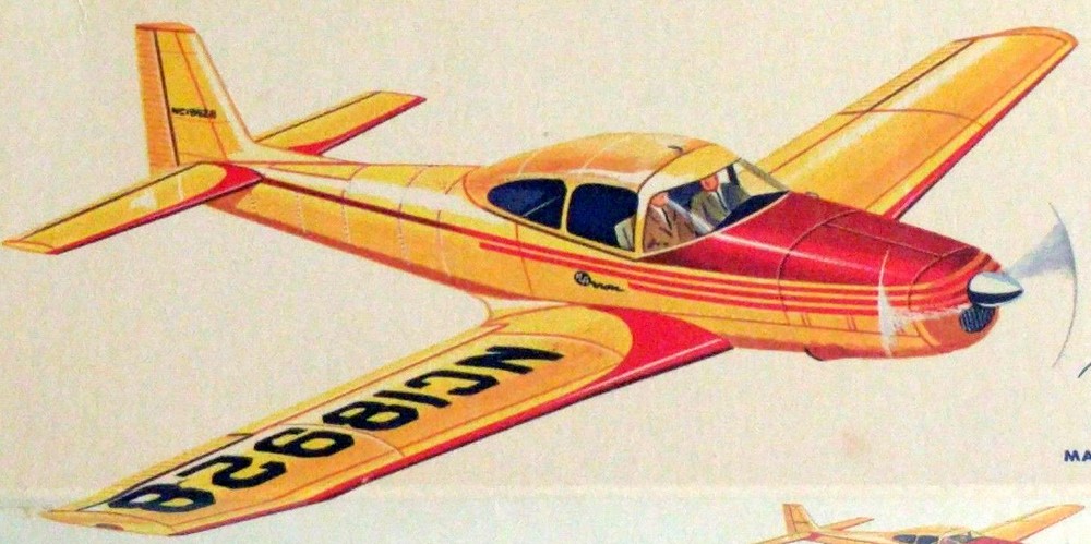 NAVION SUPER 260 PLANS & SCALE DOCUMENTATION for 68" Berkeley RC Model Airplane
