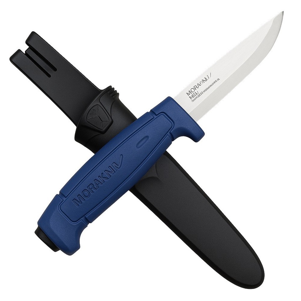 Morakniv Basic 546 Fixed Blade Blue Handle 8.25" Knife