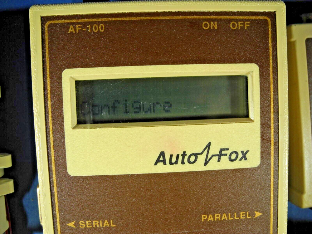 Datatran AF-100 AUTO FOX PRINTER TEST UNIT (Tested!)