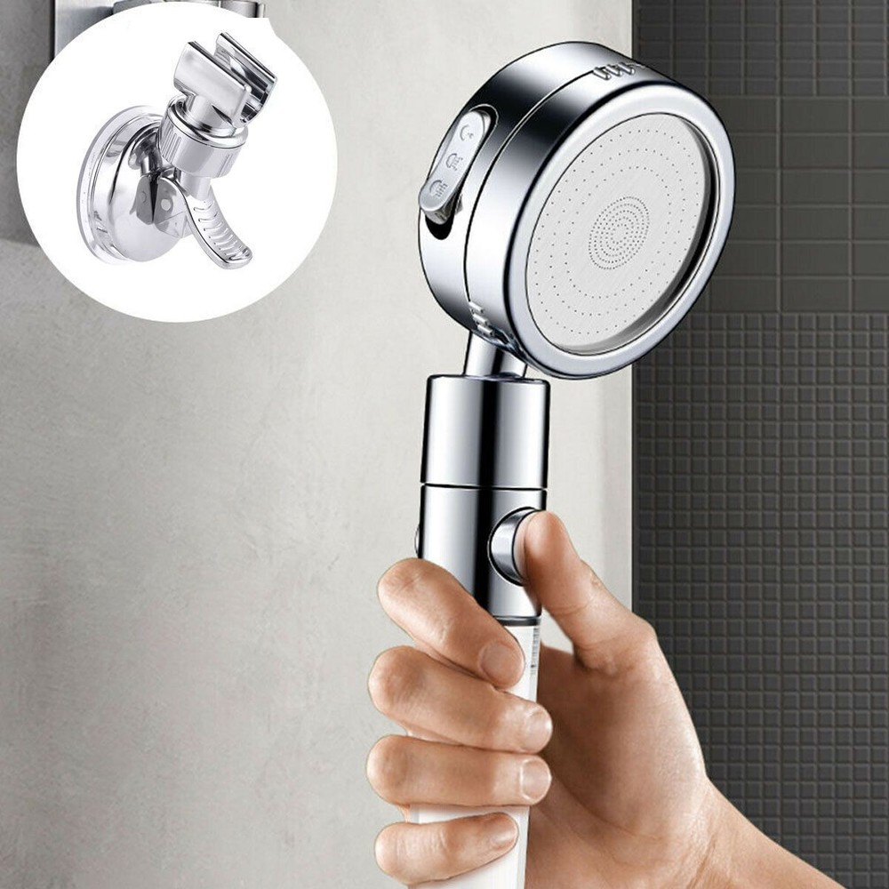 Adjustable Shower Head Holder Suction Cup Handheld Showerhead Wall Mount Bracket