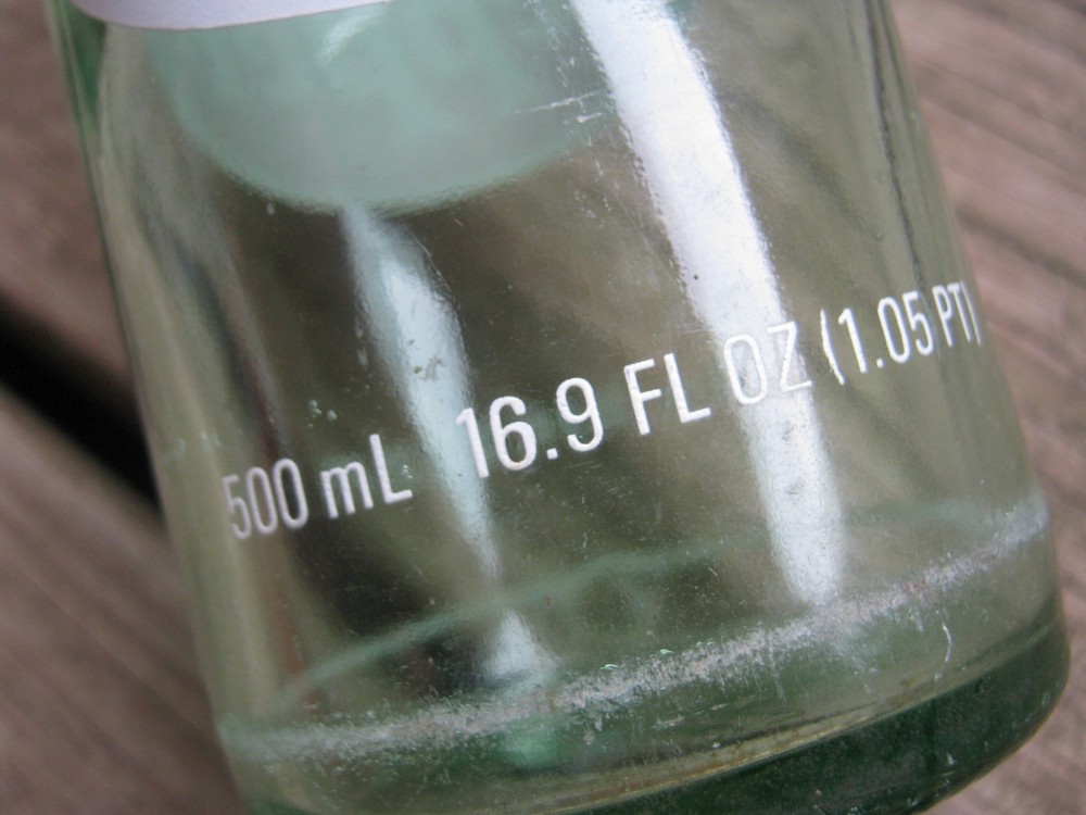 Vintage Old Dr Pepper Empty Bottle 16 0z