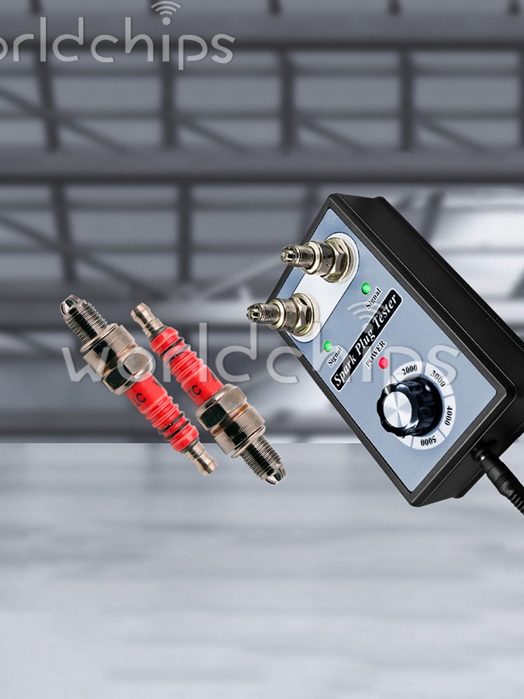 12V Car Spark Plug Tester Dual Hole Diagnostic Ignition Analyzer Tester