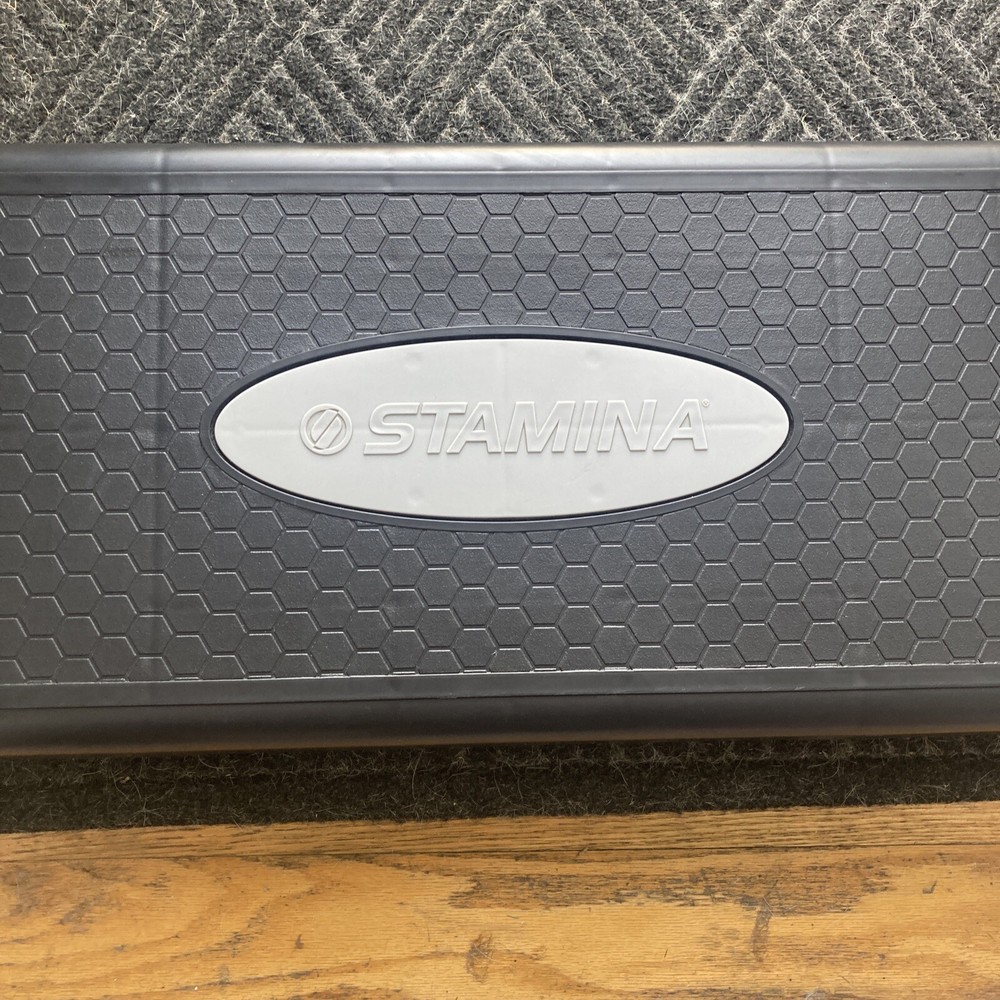 Stamina 3-Level Aerobic Step Deck , adjust 4"-6"-8" USED 1 TIME
