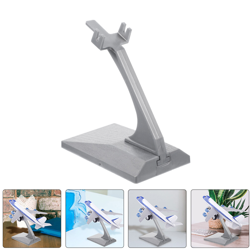 3Pcs Aircraft Model Stand Plastic Display Shelf Plane Airplane Holder Base