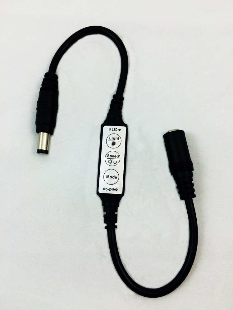 Micro Effects Light 2X amber LED & control flash blink strobe 9V prop MELKITA-4B