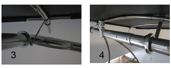 T bracket for Reborn Tower Bimini
