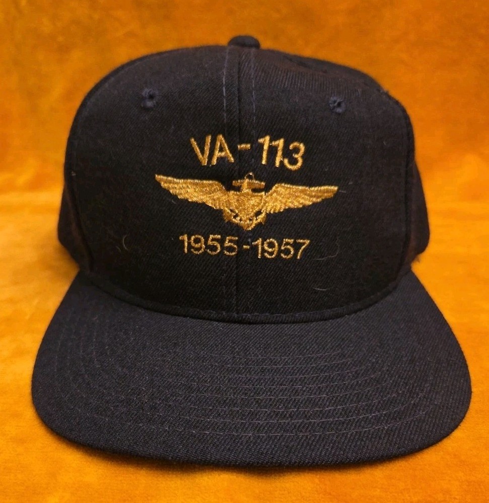 VA-113 1955-1957 Military Hat Cap Vintage