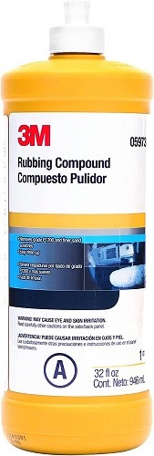 3M - 7000000537 - 3M Rubbing Compound 05973 1 qt (32 fl oz/946 mL) (1EA)