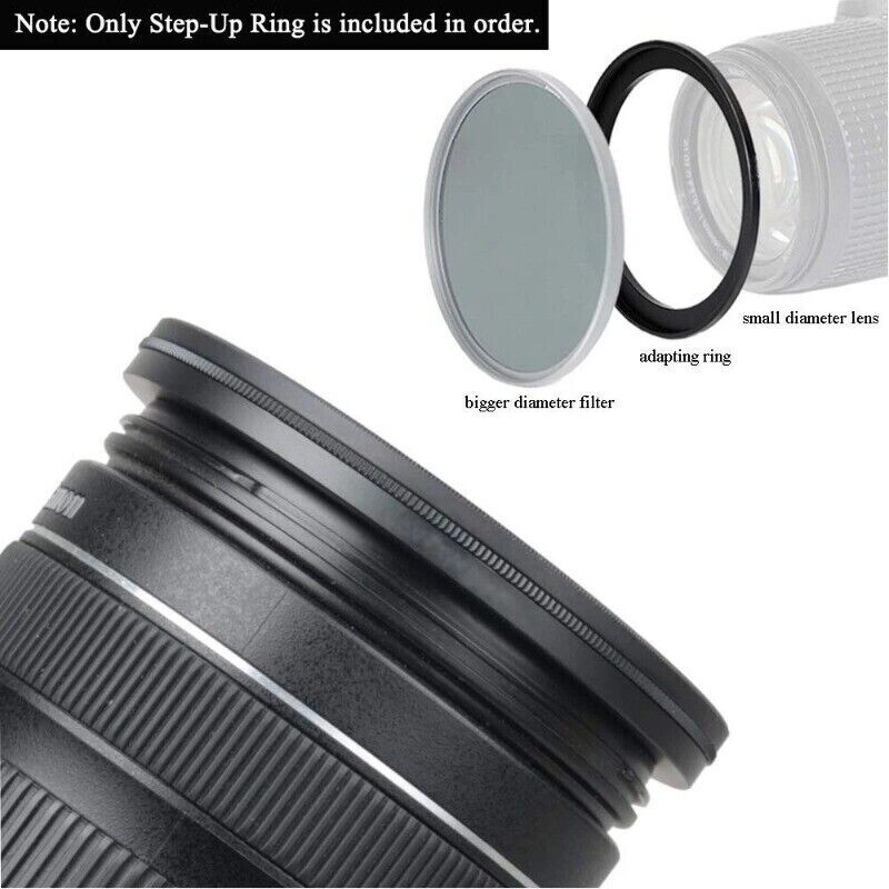 1PC 55mm-48mm Step Down Ring Camera Lens Filter Metal Adapter Ring