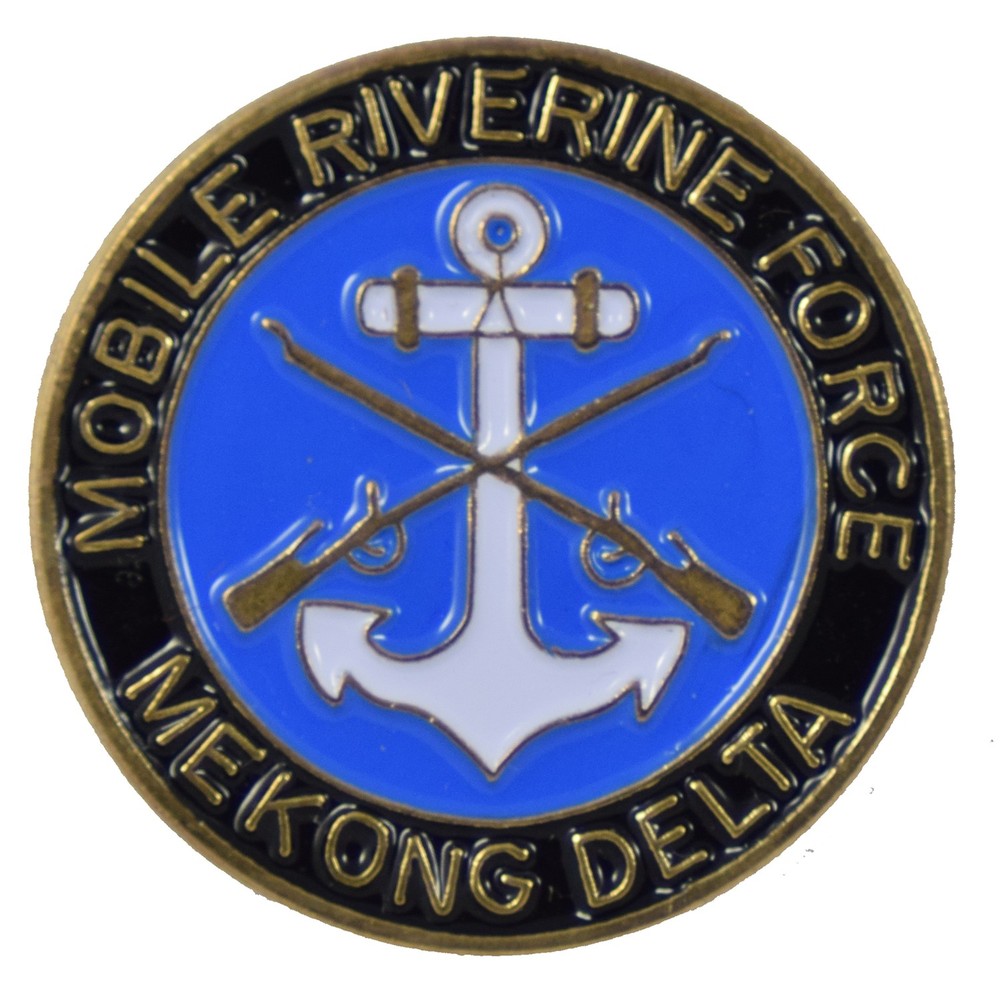 MOBILE RIVERINE FORCE HAT PIN