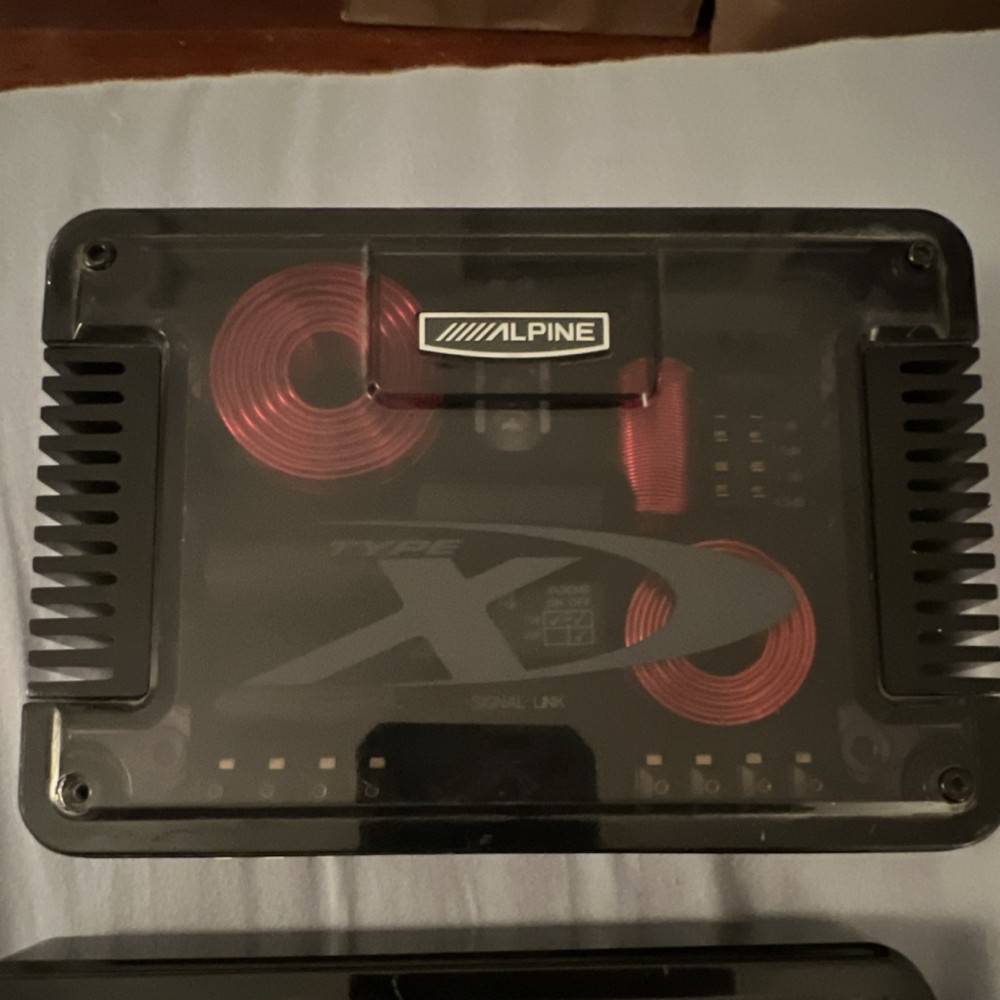 Alpine Type X Car Audio Crossover Pair
