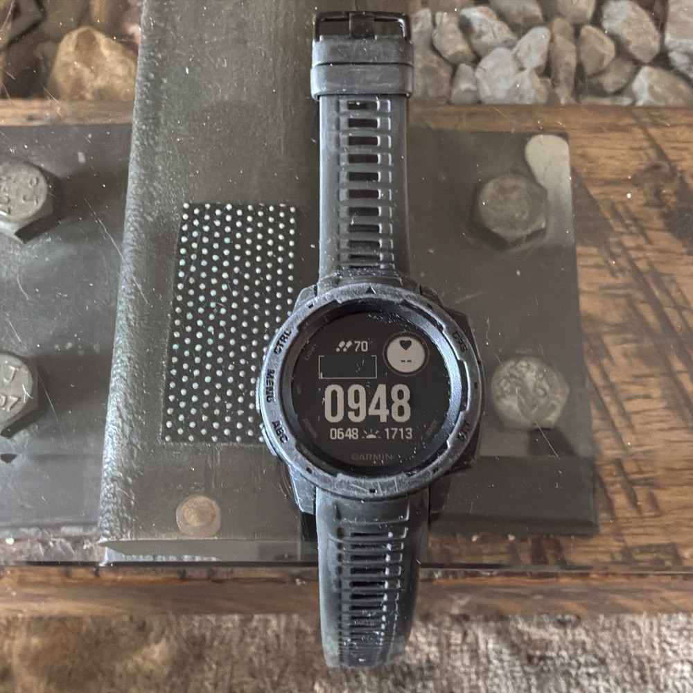 Garmin Instinct  Standard Edition GPS Watch - Graphite