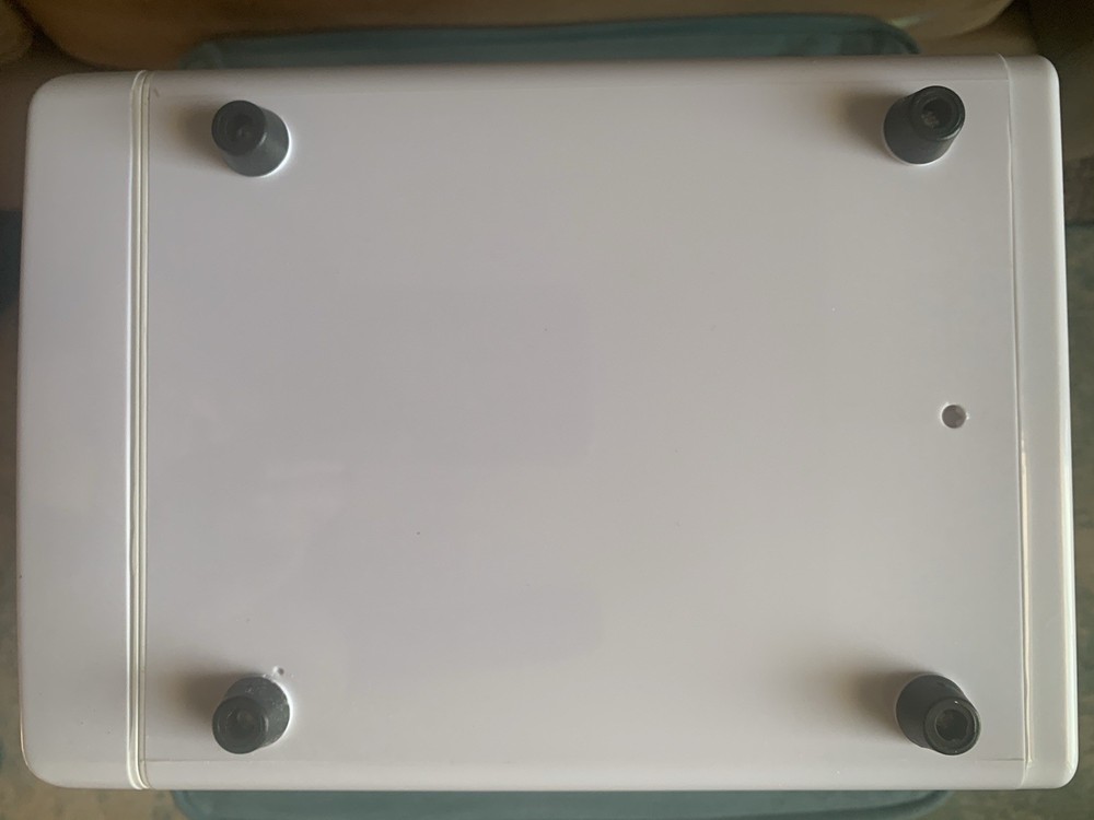 Mini Refrigerator 12VDC Cold/Hot Compatible. Cools 6 cans. Portable w/Plug.