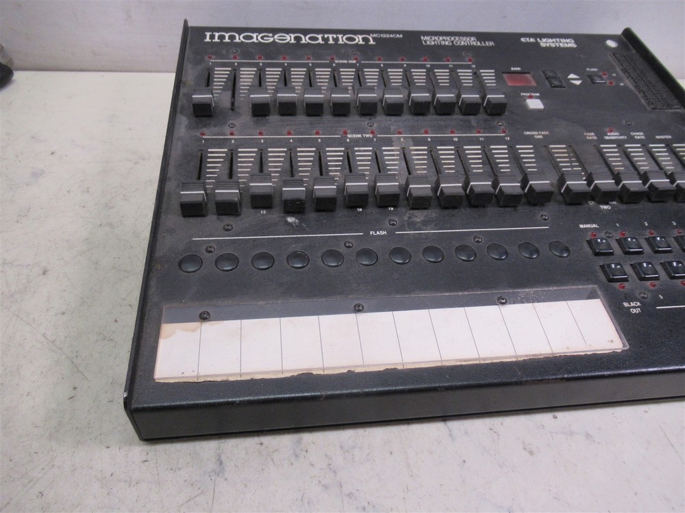 ETA Lighting DMX Imagenation MC1224CM Microprocessor Analog Lighting Controller