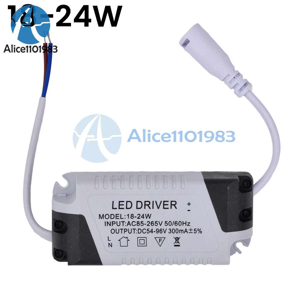LED Panel Driver Ceiling Light AC85-265V 3-36W Transformer Power Supply Adapter